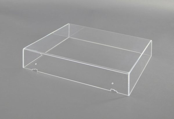 Thorens TD 166 MK II Plattenspielerhaube Haube Deckel dust cover 4mm Ausführung