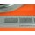 Restaurierter Denon DP-47F, vollautomatischer Plattenspieler, electric orange metallic, Hochglanzlackierung