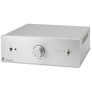 Pro-Ject Stereo Box RS Vollverstärker in silber oder schwarz