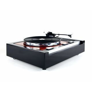 Restaurierter Thorens TD 125 MKII black high gloss mit SME Tonarm - a