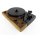 Restaurierter Thorens TD 318 / 320  halbautomatischer Plattenspieler Eichenholz schwarz
