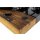 Restaurierter Thorens TD 318 / 320  halbautomatischer Plattenspieler Eichenholz schwarz