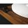 Restaurierter Thorens TD 318 / 320  halbautomatischer Plattenspieler Eichenholz weiß
