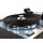 Restaurierter Thorens TD125 Wurzelholzfurnier high gloss