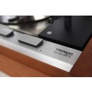 Restored turntable Thorens TD125 MKII smoked oak