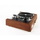 Restored turntable Thorens TD125 MKII smoked oak