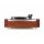 Restored turntable Thorens TD125 MKII smoked oak