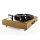 Housing - smoked oak - for turntable Thorens TD 145 / 146 / 147 / 160 / 165 / 166