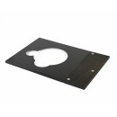 Smoked oak tonearm board and cover plate for turntable...