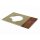 Pear wood tonearm board and cover plate for turntable Thorens TD 125 / 125 MKII