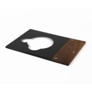 Restored turntable Thorens TD 125 MKII tonearm board dark...