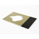 Restaurierter Plattenspieler Thorens TD 125 MKII Tonarmbrett Eiche geräuchert
