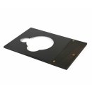 Restored turntable Thorens TD 125 MKII tonearm board...