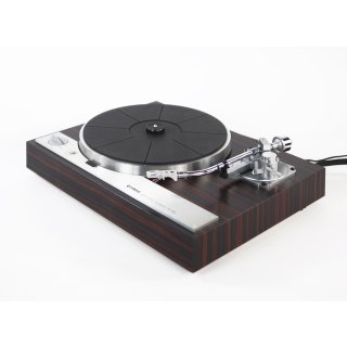 Original Yamaha YP-D51 manueller Direct Drive Plattenspieler Nussbaum Optik
