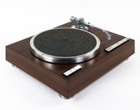 Restaurierter Plattenspieler Kenwood KD-990 / Gehäuse Massivholz seidenmatt