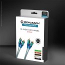 Oehlbach NF Audio-Cinchkabel Ice Blue