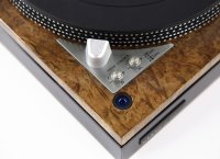 Restored record player Onkyo CP-700M upper cabinet plate solid wood oiled