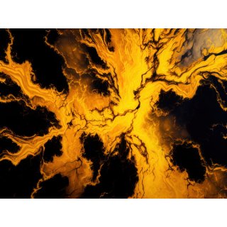 "Black natural stone marble with yellow splashes"