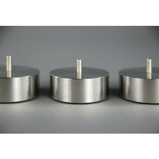 Stainless steel 65 x 25mm (height adjustable)