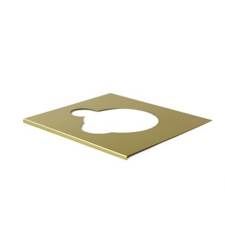 gold anodized aluminum